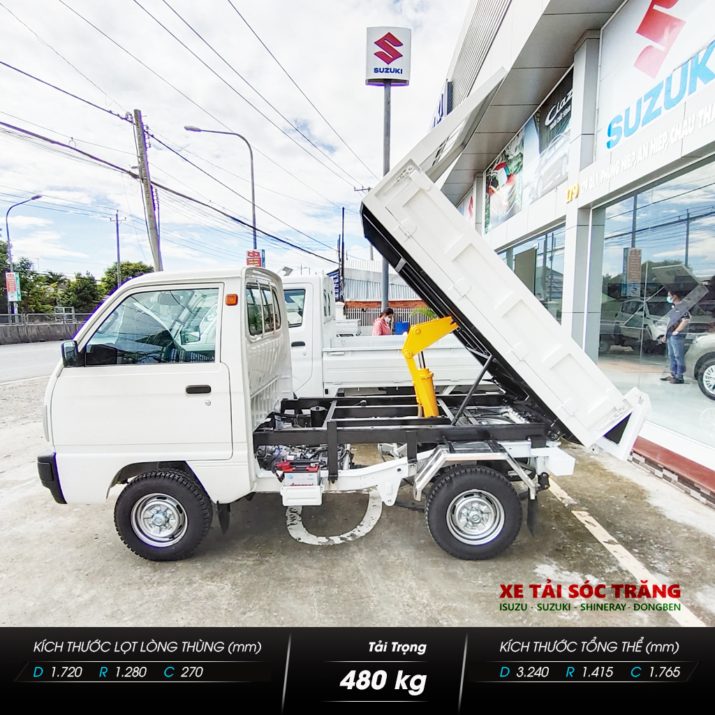 Giá xe lăn bánh Suzuki Carry Truck 2022 490kg 500kg 650kg